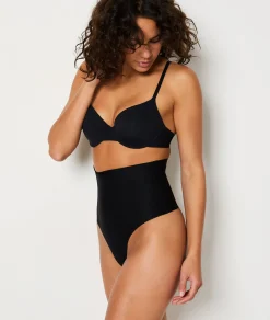 Etam String gainant - maintien fort NOIR Outlet