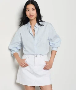 Etam Striped Shirt OXYGEN Clearance