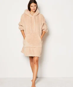 Etam Sweat à capuche polaire BEIGE Best Sale