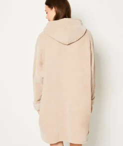 Etam Sweat avec capuche polaire TAUPE Fashion