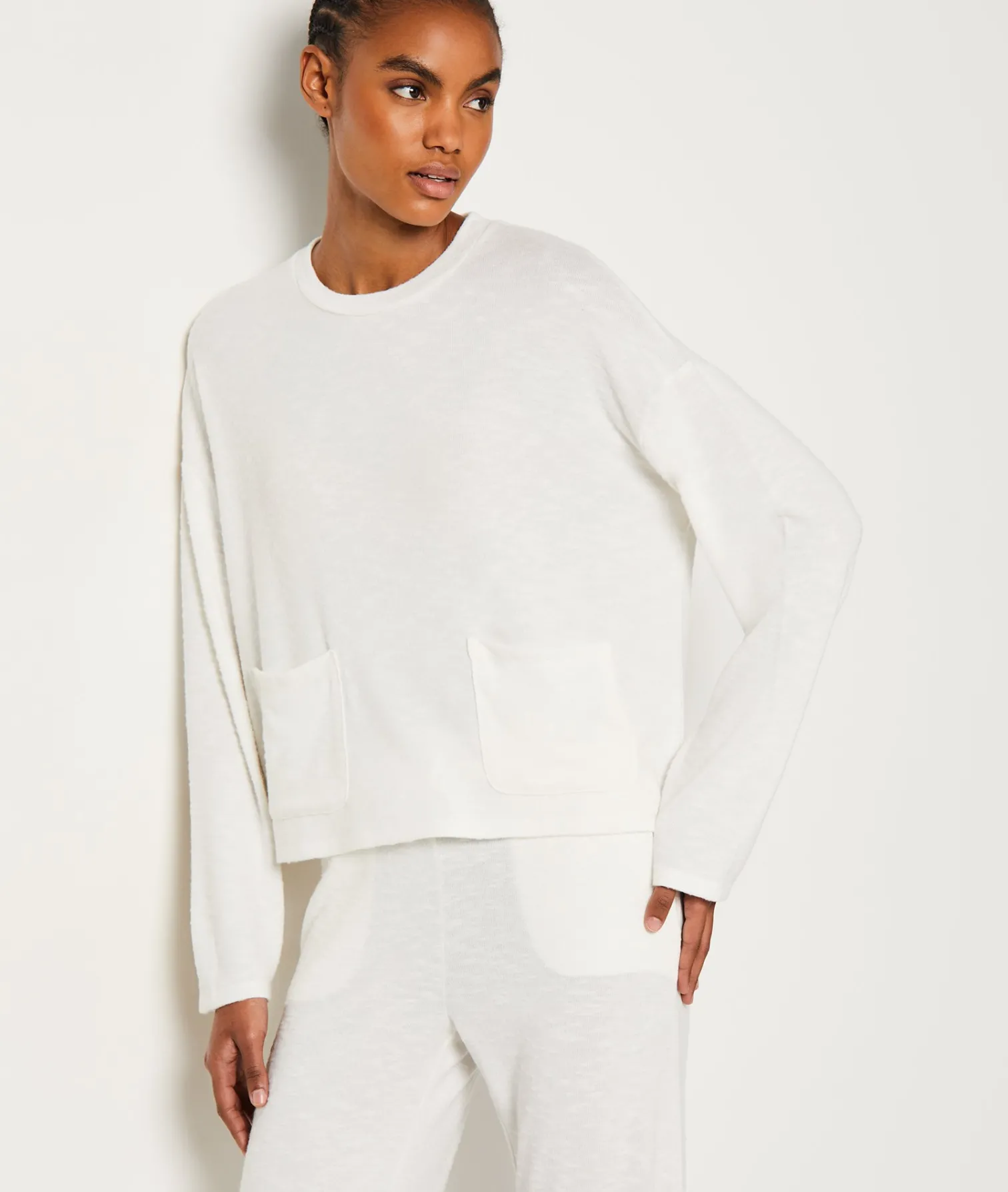 Etam Sweat de pyjama ECRU Best
