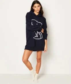 Etam Sweat de pyjama à capuche en coton Snoopy Peanuts™ BLEUNUIT Sale