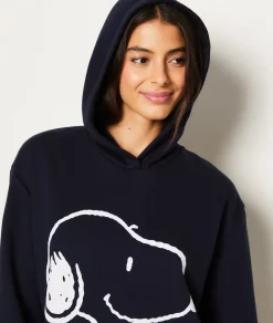 Etam Sweat de pyjama à capuche en coton Snoopy Peanuts™ BLEUNUIT Sale