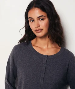 Etam Sweater with Button Details ANTHRACITE Best Sale