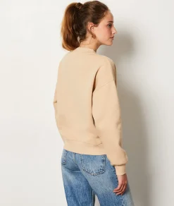 Etam Sweatshirt with "Bonjour Madame" print in cotton DUNE Outlet