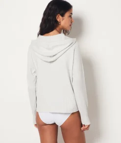 Etam Sweatshirt with Hood GREY New