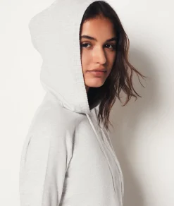 Etam Sweatshirt with Hood GREY New