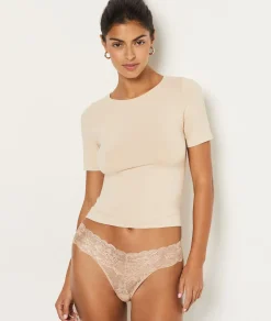 Etam Tanga en dentelle irisé DUNE Shop
