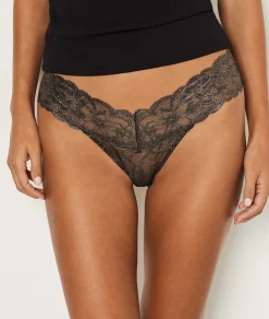 Etam Tanga en dentelle irisé OR Cheap