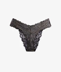 Etam Tanga en dentelle irisé OR Cheap
