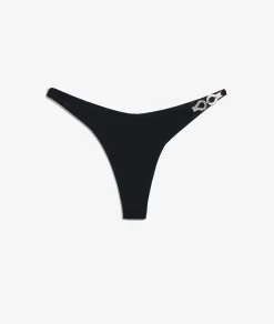 Etam Tanga with Rhinestones BLACK Best Sale