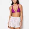 Etam Textured Cotton Shorts CASSIS Cheap