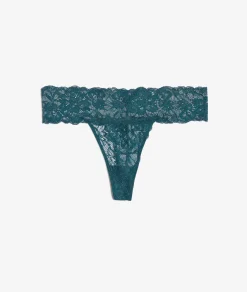 Etam Thong in Lace BLUEGREEN Outlet