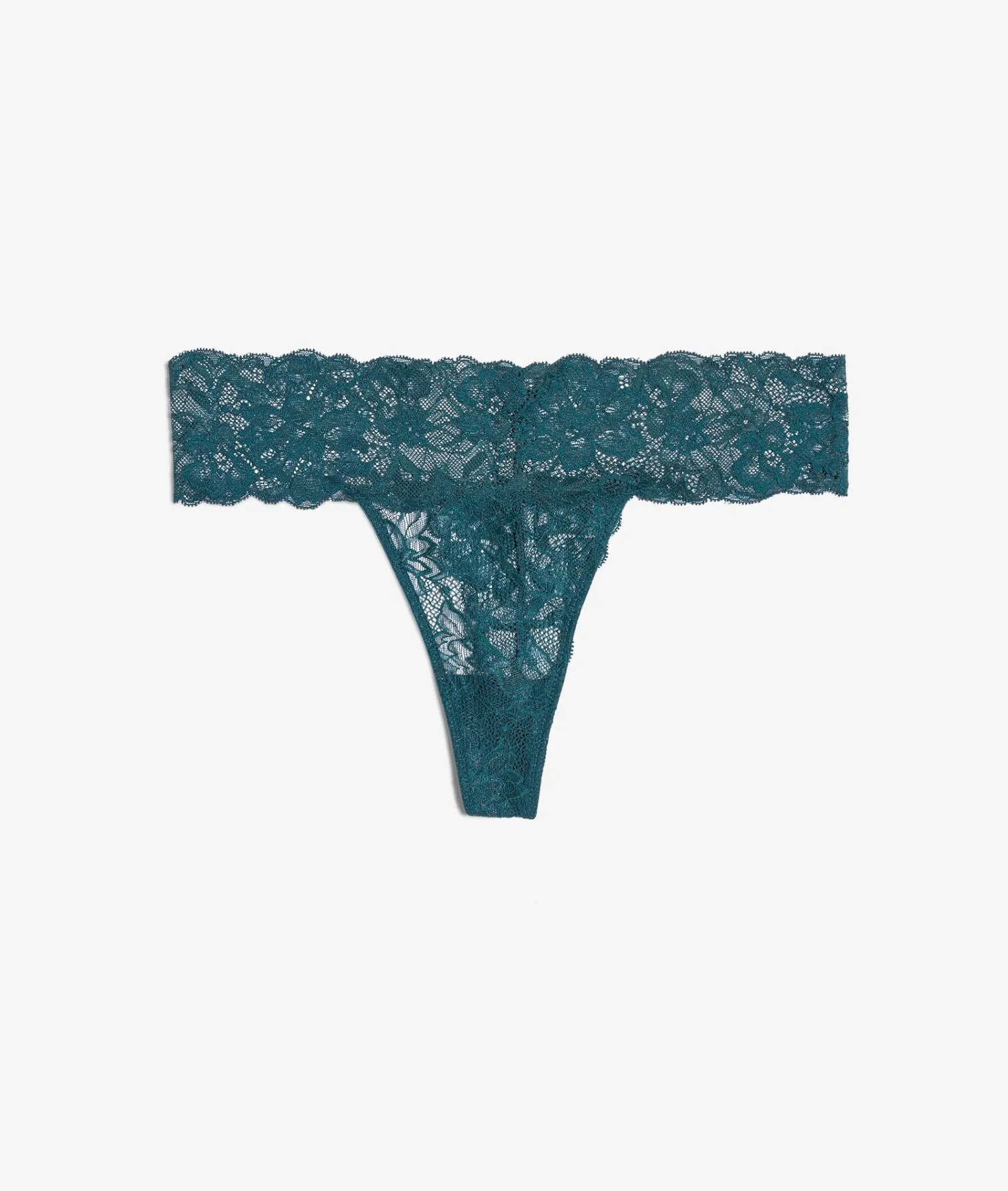 Etam Thong in Lace BLUEGREEN Outlet
