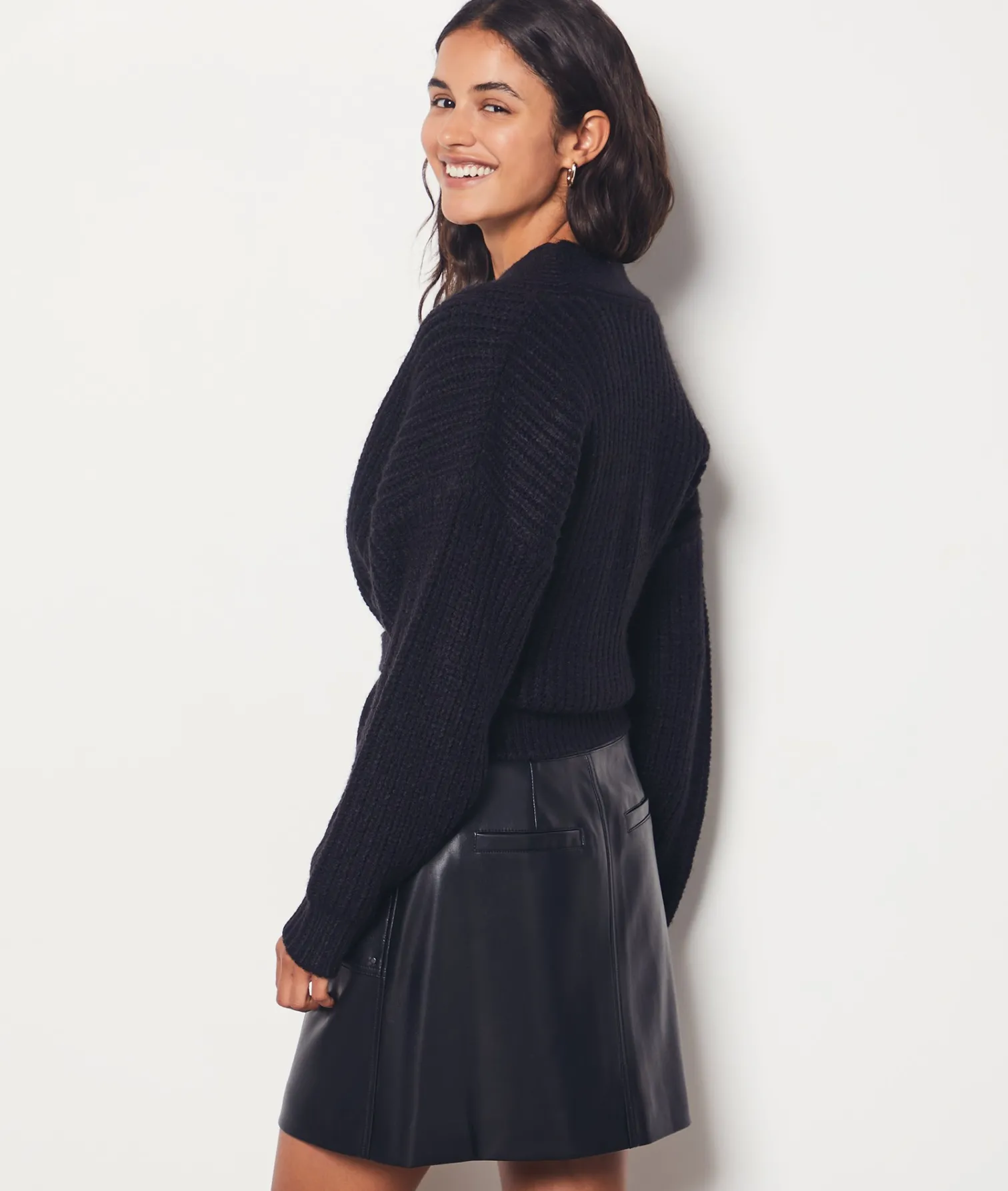 Etam Tie Cardigan BLACK Cheap