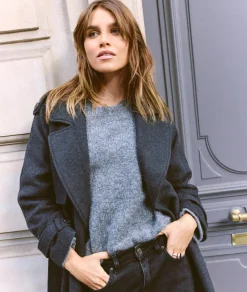 Etam Trench long ANTHRACITE Shop