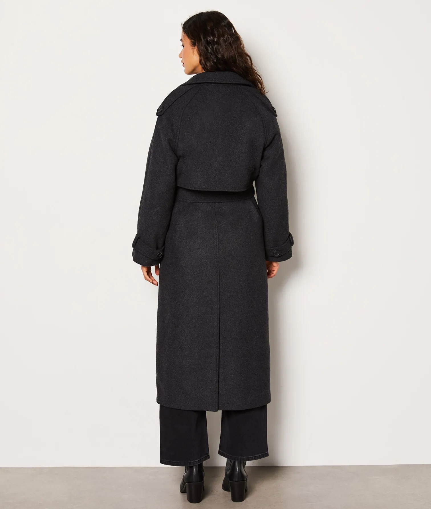 Etam Trench long ANTHRACITE Shop
