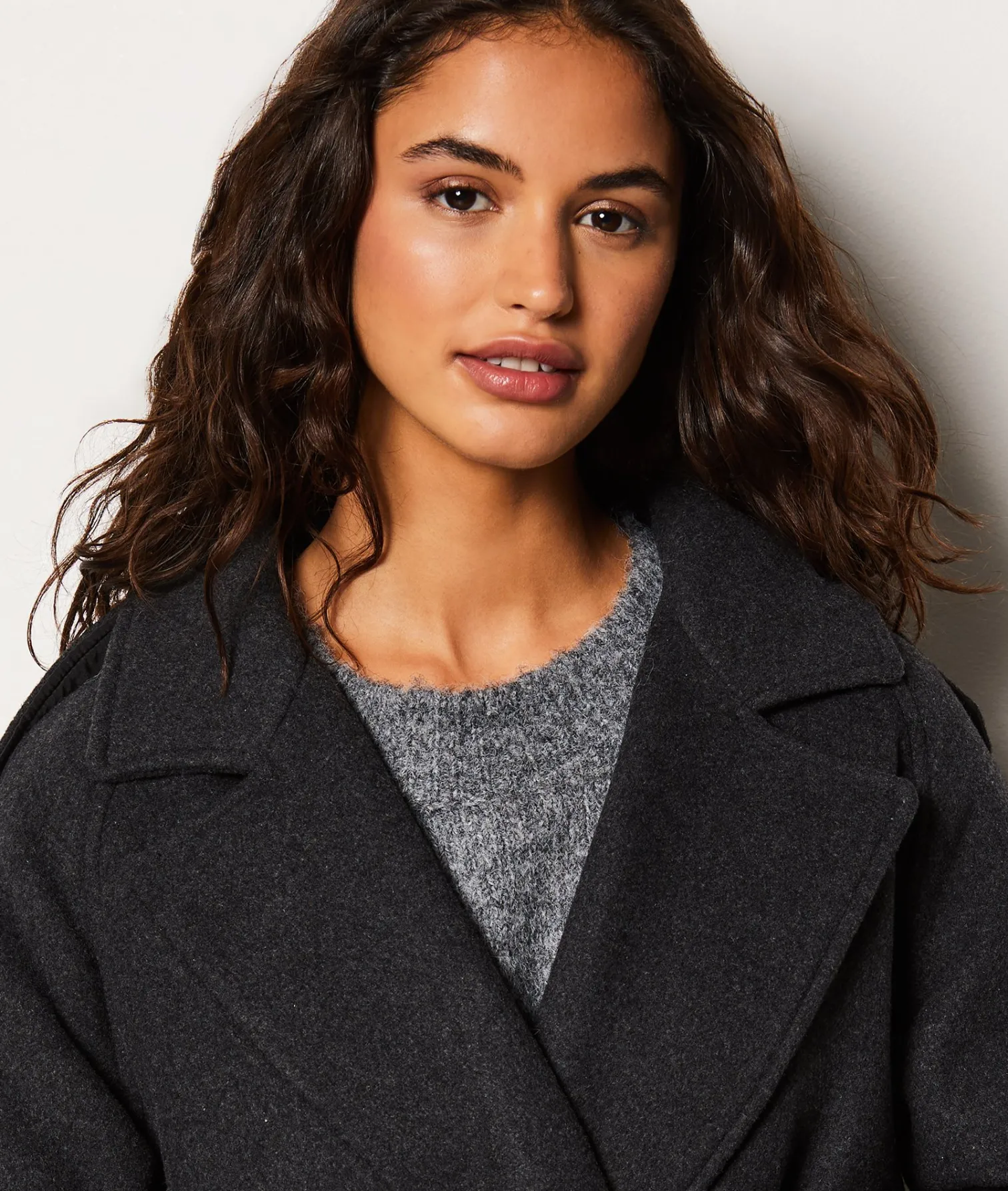 Etam Trench long ANTHRACITE Shop