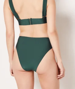 Etam Triangle Bikini Top GREEN Sale