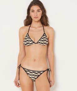 Etam Triangle Bikini Top TAUPE Shop