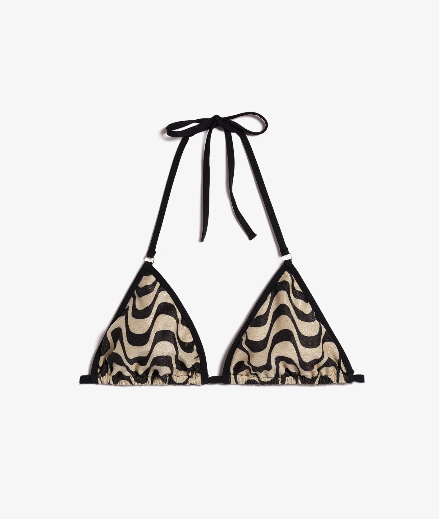 Etam Triangle Bikini Top TAUPE Shop