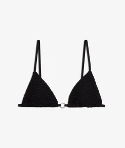 Etam Triangle Bikini Top BLACK Best