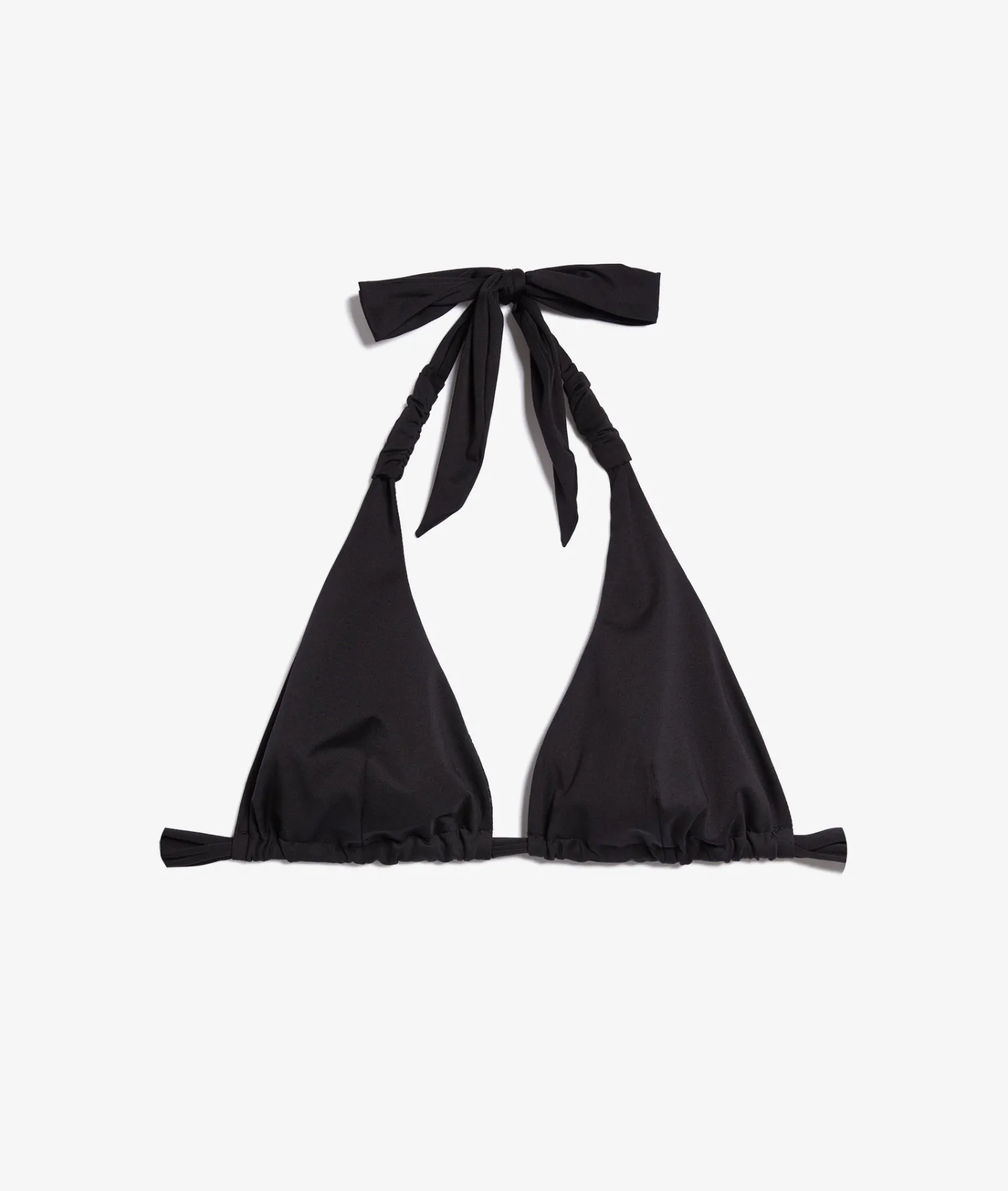 Etam Triangle Bikini Top BLACK Hot