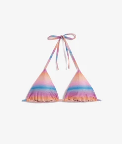 Etam Triangle Glitter Bikini Top MULTICOLOURED Best Sale