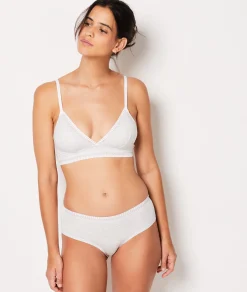 Etam Triangle sans armatures en coton GRISCLAIR Online