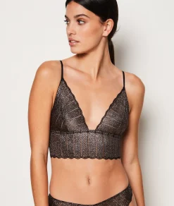 Etam Triangle sans armatures irisé CUIVRE Flash Sale