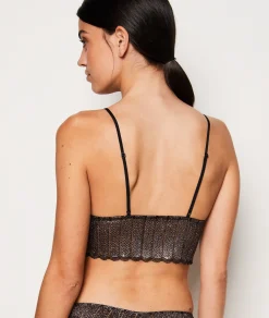 Etam Triangle sans armatures irisé CUIVRE Flash Sale