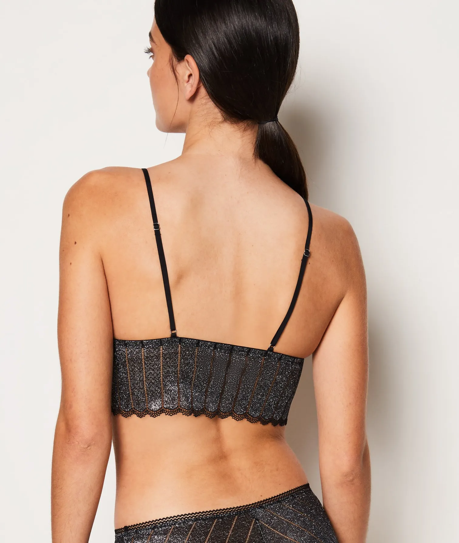 Etam Triangle sans armatures irisé NOIR Cheap