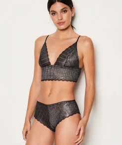 Etam Triangle sans armatures irisé NOIR Cheap