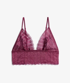 Etam Triangle sans armatures irisé PRUNE Online
