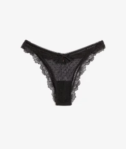 Etam Tulle and Lace Brief NOIR Outlet