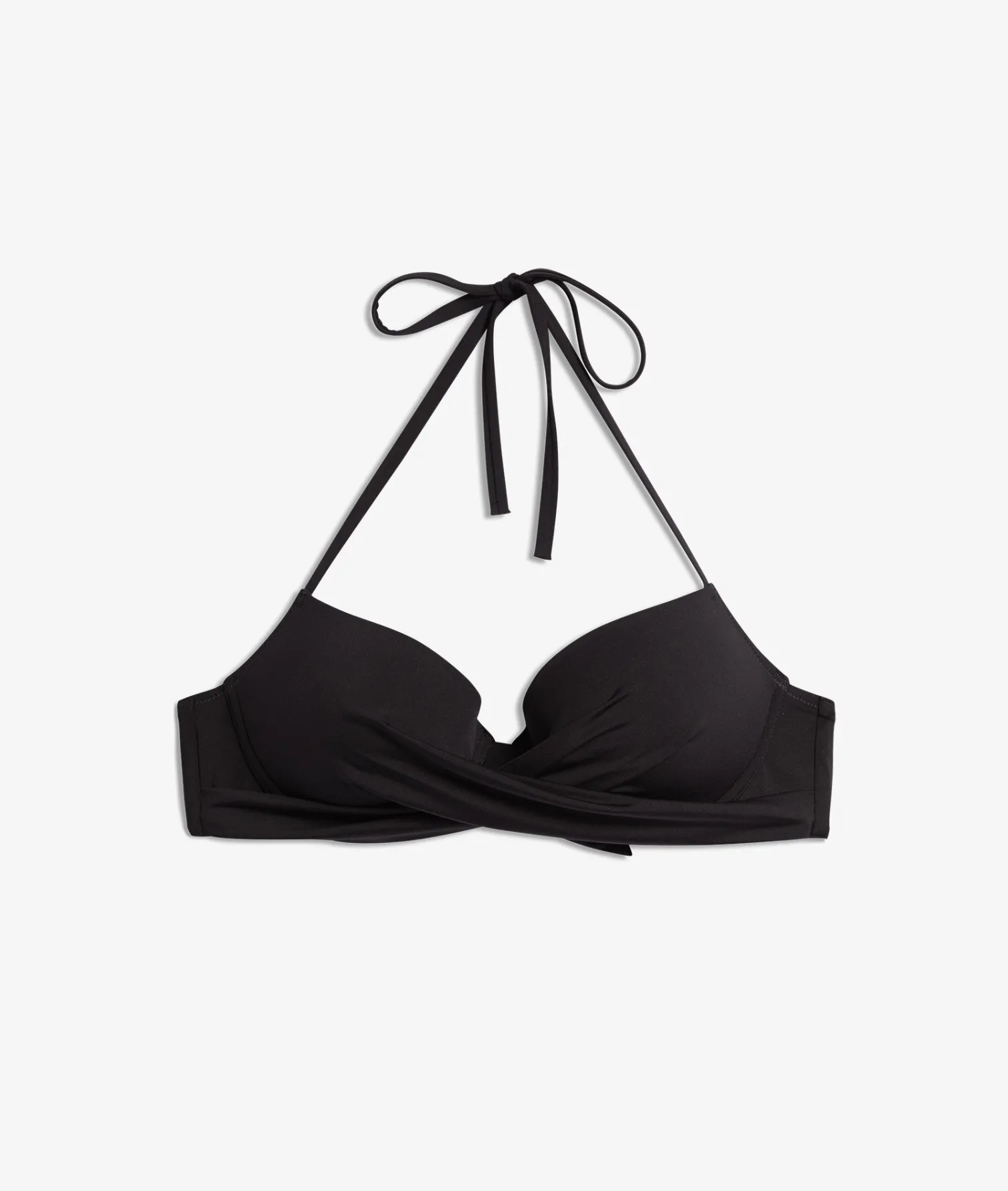 Etam Underwired Push-up Bikini Top BLACK Best Sale