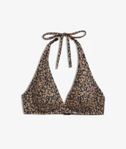 Etam Underwired Triangle Bikini Top MULTICOLOURED Sale