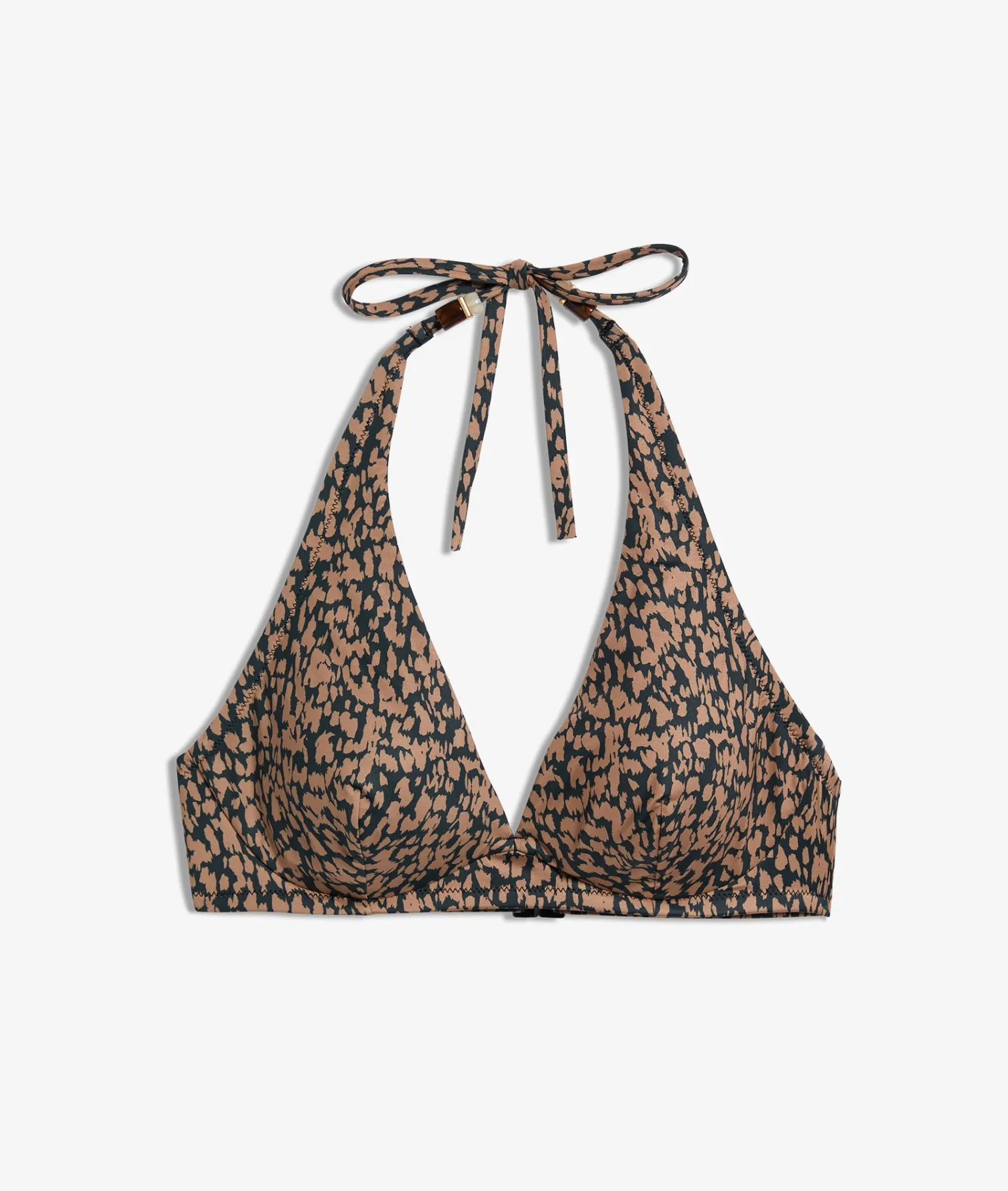 Etam Underwired Triangle Bikini Top MULTICOLOURED Sale