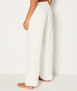Etam Velvet Pyjama Trousers ECRU Cheap