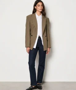 Etam Veste blazer KAKI Sale