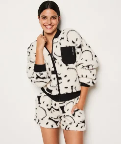 Etam Veste polaire Smiley®ORIGINALS NOIR Hot