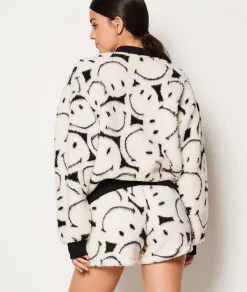 Etam Veste polaire Smiley®ORIGINALS NOIR Hot