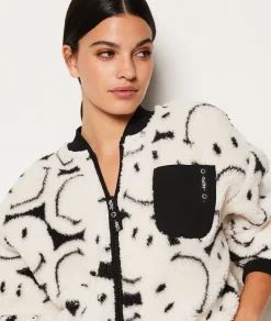 Etam Veste polaire Smiley®ORIGINALS NOIR Hot