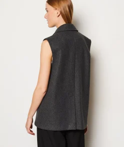 Etam Veste sans manches GRIS Clearance