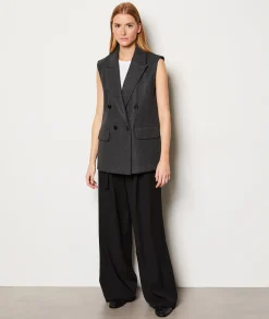 Etam Veste sans manches GRIS Clearance