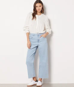 Etam Wide Cut Pants BLEU Shop