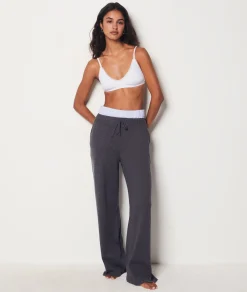 Etam Wide Cut Trousers ANTHRACITE Outlet