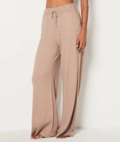 Etam Wide Cut Trousers TAUPE Fashion