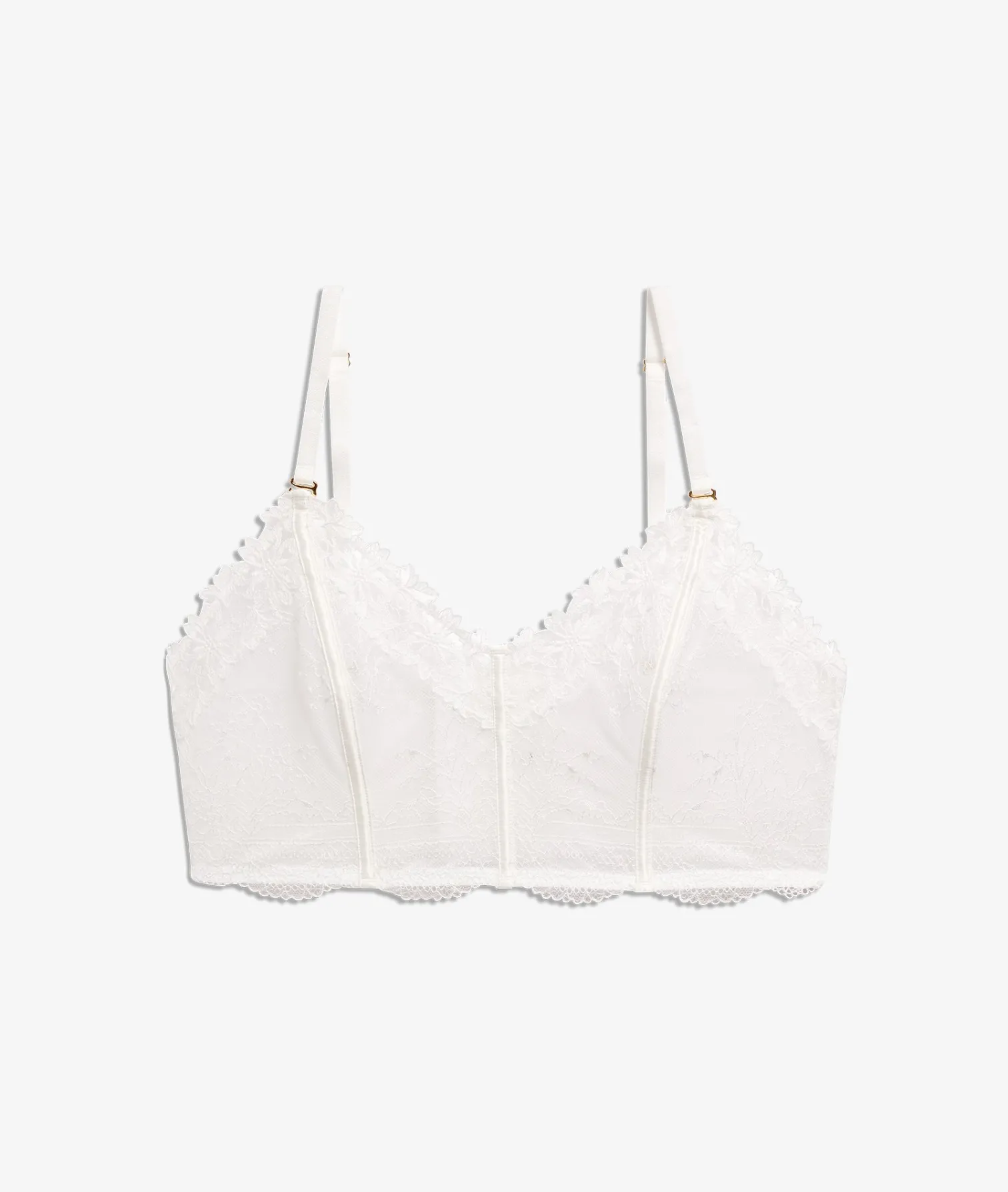 Etam Wireless Bustier Bra ECRU Hot