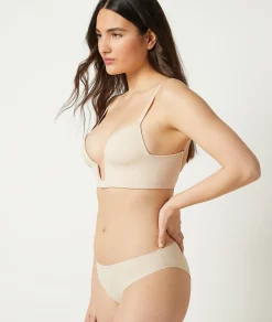 Etam Wireless Lightly Lined Bra LINEN Online